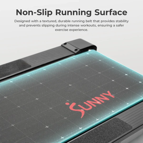 non-slip running surface